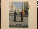 PINK FLOYD Wish You Were Here Columbia LP Promo Stamp on Front & Back + Postcard