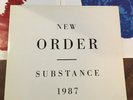 NEW ORDER Album SUBSTANCE 1ST PRESS 1987 Double Vinyl 2 LP Embossed