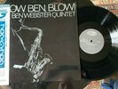 Ben Webster 5et Blow Ben, blow  w.K.Drew-N.H.O.P. Catfish (Japan) insert & OBI