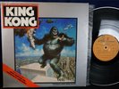 KING KONG 1975 soundtrack LP John Barry/sci-fi horror monsters VG+