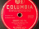 Goodbye Old Pal/Blue Moon Of Kentucky by Bill Monroe (Columbia 20370) 10