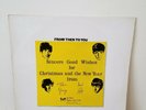THE BEATLES From Then To You - GENUINE Christmas 1970 UK Fan Club Vinyl LP - EX