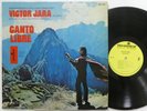 VICTOR JARA Canto Libre Vol.2 LP Latin Folk w/INTI-ILLIMANI VG++ w/Insert  #7045