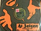 AL JOLSON Rainbow BRUNSWICK France 1928 78 with original French Jolson sleeve