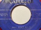 FIVE 5 ROYALES: Baby Don't Do It / Take All Of Me 45 (red wax) VG