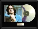 JAMES TAYLOR SWEET BABY JAMES WHITE GOLD SILVER PLATINUM TONE RECORD LP ALBUM