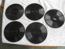 5 Edison Diamond Disc Records-Etched Labels-#80145,80061,80350,80064, 80152