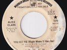 ALICE CLARK You Hit Me Right Where It Hurt Me RARE northern soul 45 deep HEAR