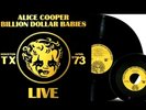 FREE 12x12 REPRO w/NEW Alice Cooper Billion Dollar Babies '73 LIVE Vinyl LP RSD