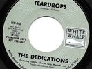 The Dedications The Turtles 45 WHITE WHALE 340 Teardrops PROMO Doo-wop EX 1970