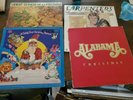 4 CHRISTMAS VINYL RECORDS-ALABAMA, THE CARPENTERS & 2 COMPILATIONS