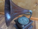 1910s Victor Table Top Talking Record Machine Model IV #29860 W/Mahogany Horn