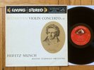 HEIFETZ / MUNCH / BEETHOVEN Violin Concerto RCA LSC 1992 3s/7s I ED1 SD