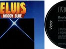 Elvis Presley USA AFL1-2428 Moody Blue VERY RARE DNT BLACK VINYL VG+/G+ 1977