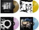 Bauhaus 4xLP Flat Field/Mask/Sky's Gone/Burning Ltd RM Colored Vinyl LIKE NEW