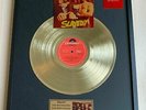 Slade Slayed 1972 Vinyl Gold Metallisierte Schallplatte im Rahmen montiert