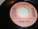 RHONDA DAVIS- PROMO DUKE 45 RPM- CAN YOU REMEMBER / LONG SHORT WALK SHORT PIER