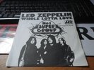 LED ZEPPELIN 45 WHOLE LOTTA LOVE+PS BELGIUM RARE 1969