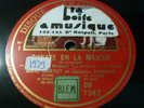 ALFRED CORTOT - JACQUES THIBAUD / FRANCK / DISQUE GRAMOPHONE DB 1347-50