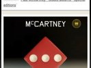 Preorder McCartney III Third Man Records Red Vinyl LP 3000 Copies Rare Oop