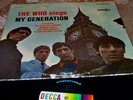 THE WHO Sings My Generation DECCA Orig PETE TOWSHEND Kids Are Alright KEITH MOON