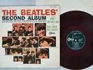 BEATLES SECOND ALBUM ODEON OR-7058 Japan RED VINYL FLIPBACK COVER VINYL LP