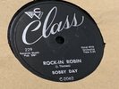 78 rpm Bobby Day Rock-in Robin & Over And Over Class Records 229 VG++ sol