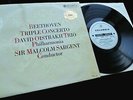 Beethoven: Triple Concerto - David Oistrakh Trio **Columbia SBO 2753 ED1 10
