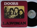 DOORS L.A. Woman ELEKTRA LP die-cut embossed cover *