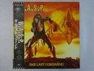 W.A.S.P. The Last Command Capitol ECS-91134 Japan  VINYL LP OBI