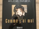 Mylene Farmer - Maxi 45 Tours - Comme J’ai Mal  - Vinyl Couleur - Neuf & Scellé