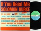 Solomon Burke - If You Need Me LP - Atlantic VG+