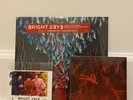 Bright Eyes - Down in the Weeds Red & Orange + 7 Inch & SIGNED Print Ltd Ed