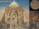 LP IRON MAIDEN POWERSLAVE MADE IN ITALY 1984 HARD ROCK METAL + INNER SLEEVE