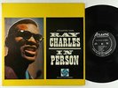 Ray Charles - In Person LP - Atlantic 1st Press Black Label Mono DG