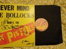 Sex pistols fully signed by the band nmtb reissue vinyl unplayed rare signed...