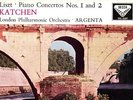 SXL 2097 WBG ED1 UK - LISZT - PIANO CONCERTOS 1 & 2 - KATCHEN / ARGENTA - NM