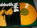 33 RPM RECORD    /  BLACK SABBATH  VOL  4 /  YELLOW  VINYL  /  WARNER -  RHINO