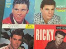 Ricky Nelson 45 RPM 4 Records, 1 is 4 plays, & Covers Verve, Imperial