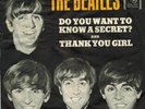 Beatles Do You Want To Know A Secret & Thank You Girl 45 RPM Vee Jay