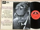 BEETHOVEN Overtures OTTO KLEMPERER 1stPress 1960s UK ED1 COLUMBIA SAX 2570 MINT