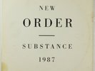 NEW ORDER Substance 1987 QWEST 1-25621 embossed 1st press 2xLP