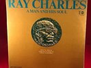 RAY CHARLES A Man And His Soul 1972 USA Double Vinyl LP EXCELLENT CONDITION best