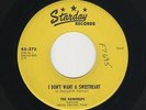 STARDAY Rockabilly RAINDROPS I Don't Want a Sweetheart/Blue #373 M- HEAR BOTH