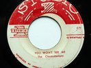 CLARENDONIANS Reggae 45rpm You Won't See Me b/w The Jerk HEAR