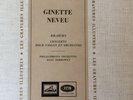 GINETTE NEVEU - ISSAY DOBROWEN - Brahms Concerto - COLH 80 - EX+