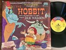 THE HOBBIT   RANKIN BASS / DISNEY 3819  SONGS & DIALOGUE 1977 LP w/ BOOKLET