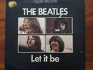 THE BEATLES Let It Be APPLE SOLID CENTRE Picture Sleeve R5833 UK 7” 45 VINYL