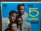 The Five Satins EP 45 Sing Ember Original Doo-Wop NM
