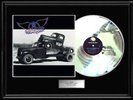 AEROSMITH PUMP ALBUM WHITE GOLD SILVER PLATINUM TONE RECORD RARE LP NON RIAA